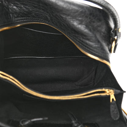 Balenciaga Agneau S Blanket Square Tote Black 5 of 10