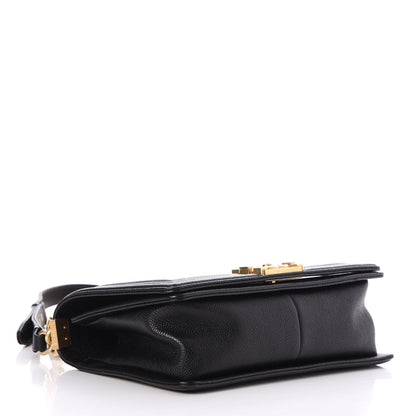 Chanel Caviar Quilted Medium Boy Flap Black 4 of 7