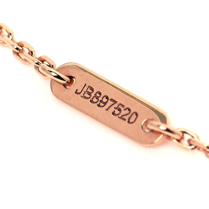 Van Cleef & Arpels 18K Rose Gold Carnelian Sweet Alhambra Bracelet 5 of 5
