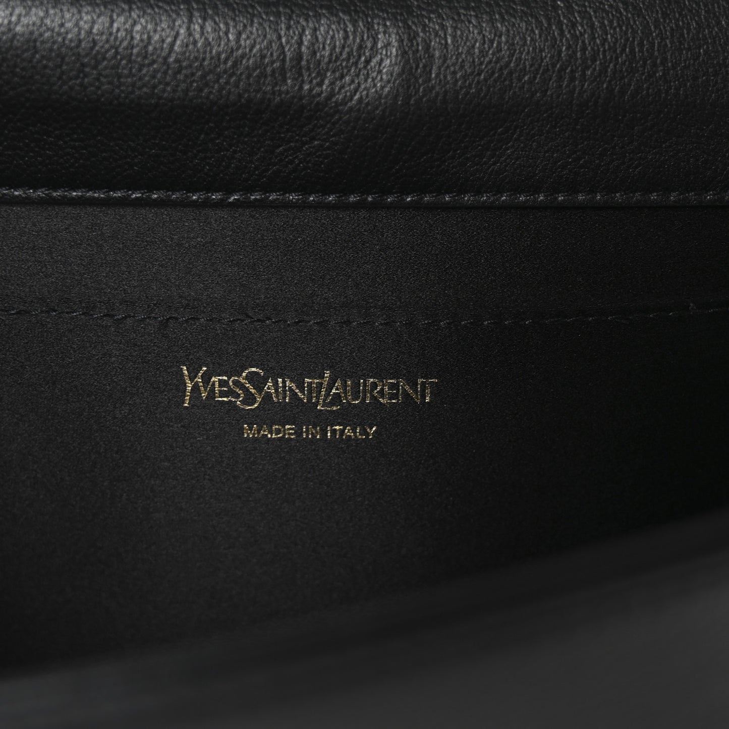 Goatskin Monogram Large Belle De Jour Clutch Black