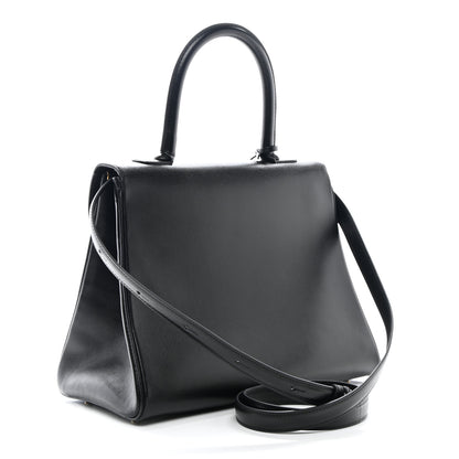 Delvaux Box Calfskin MM Brillant Satchel Black 4 of 10