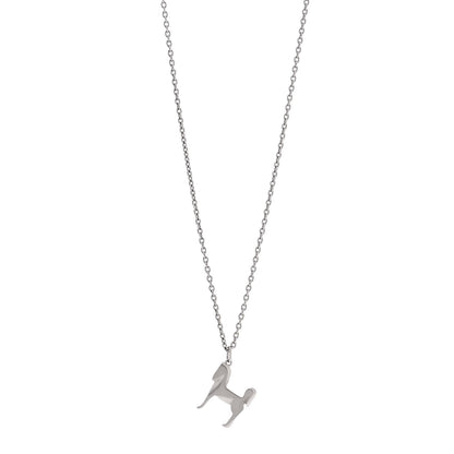 Hermes Palladium Panache Pendant Necklace 1 of 7