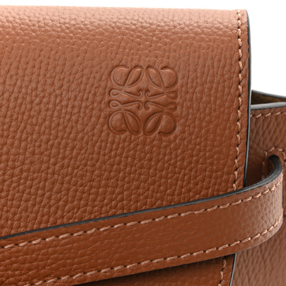 Loewe Pebble Grain Calfskin Mini Gate Dual Bag Tan 8 of 11