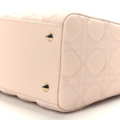 Christian Dior Lambskin Cannage Medium Lady Dior Light Pink 9 of 9