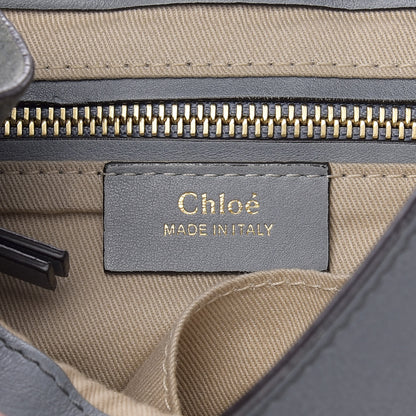 Chloe Suede Calfskin Medium Faye Backpack Cloudy Blue 5 of 9