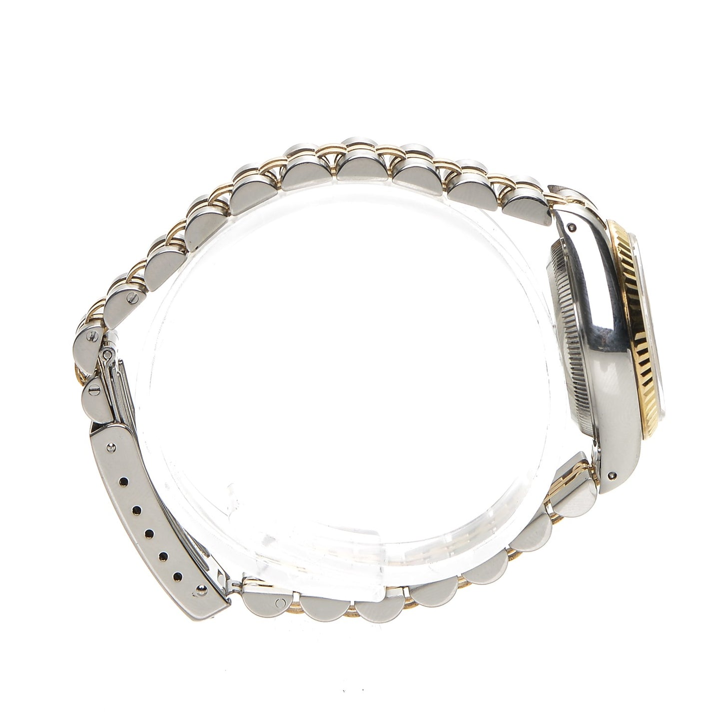 Stainless Steel 18K Yellow Gold 26mm Oyster Perpetual Datejust Watch Champagne 79173