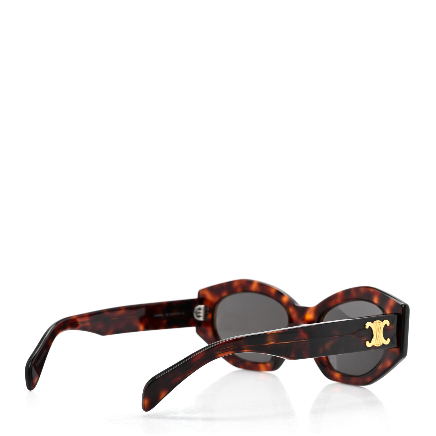 Celine Acetate Triomphe 08 Sunglasses CL 40238U Tortoise 4 of 7