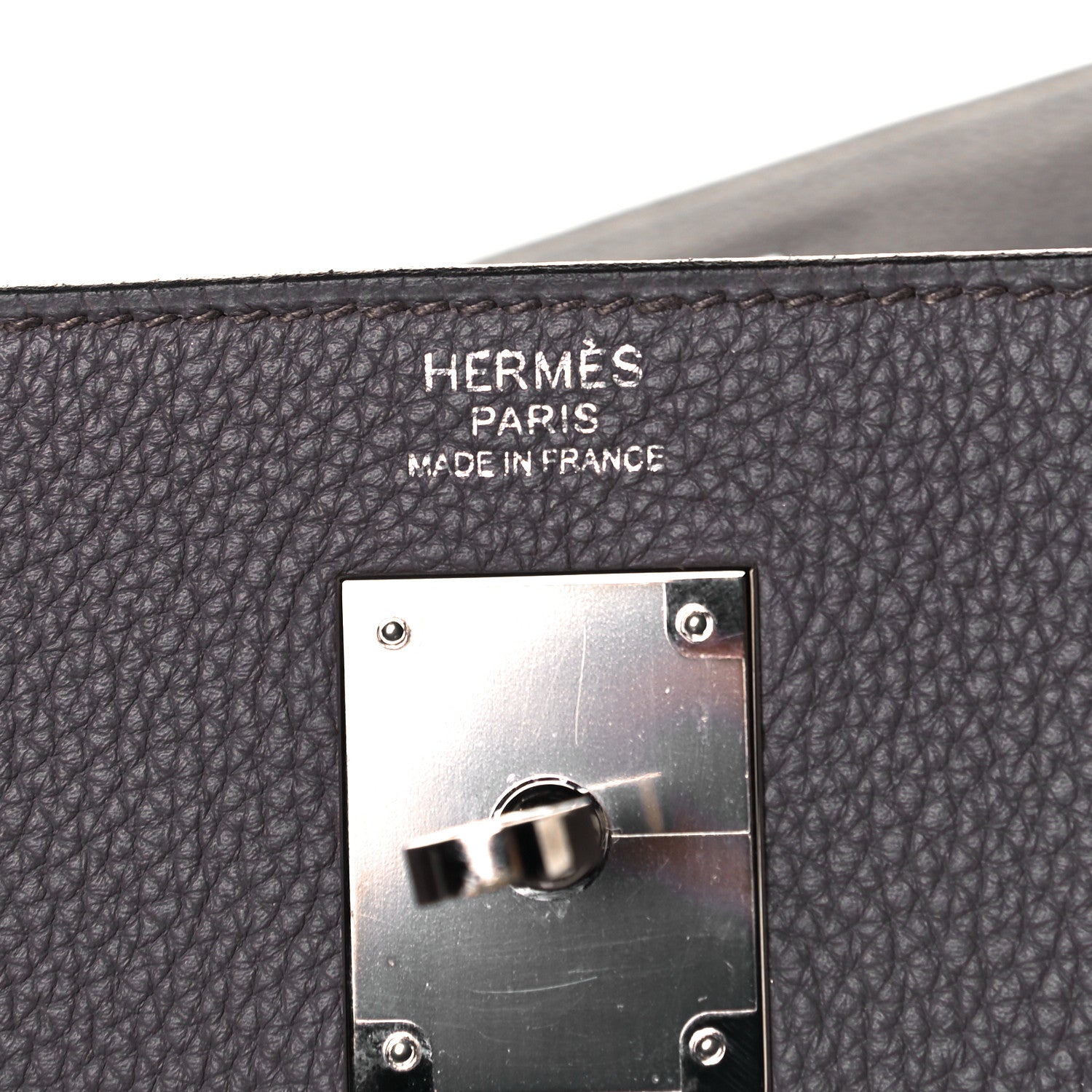 Hermes Togo Kelly Retourne 32 Etain 6 of 9