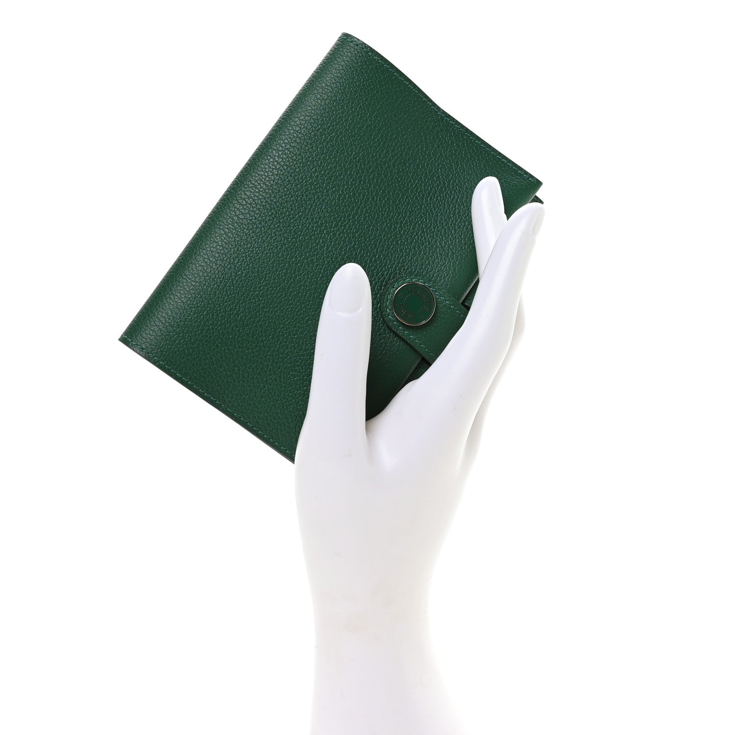 Hermes Evercolor R.M.S Passport Holder Vert Moyen 2 of 8