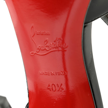 Christian Louboutin Patent Shiny Nappa Crissos Pumps 40.5 Black 10 of 10