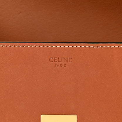 Celine Natural Calfskin Triomphe Shoulder Bag Tan 6 of 13