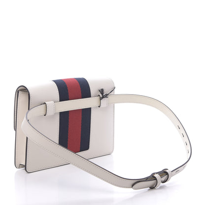 Gucci Calfskin Sylvie Belt Bag Off White 3 of 10