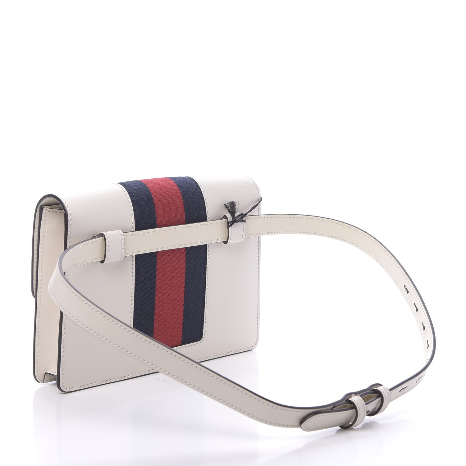 Gucci Calfskin Sylvie Belt Bag Off White 3 of 10