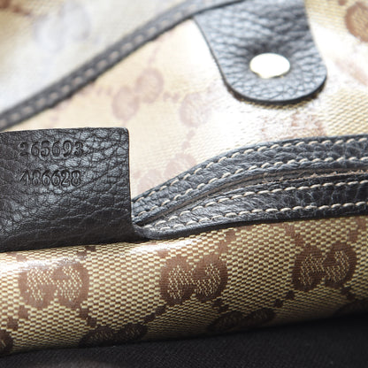 Gucci Crystal Monogram Joy Tote Dark Brown 7 of 13
