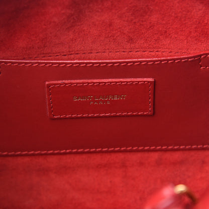Saint Laurent Calfskin Classic Baby Duffle Red 5 of 15