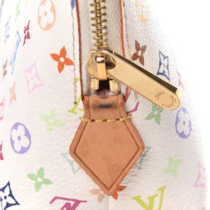 Louis Vuitton Monogram Multicolor Cosmetic Pouch White Litchi 13 of 13