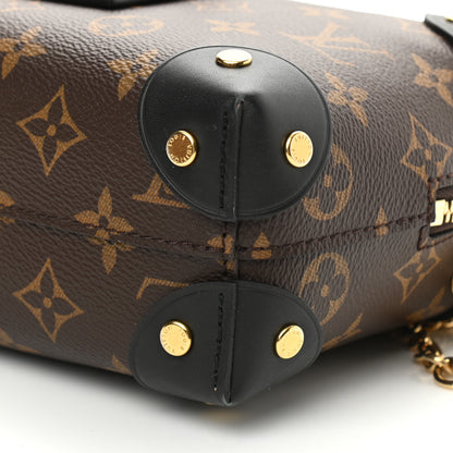 Louis Vuitton Monogram Petite Malle Souple Black 9 of 10