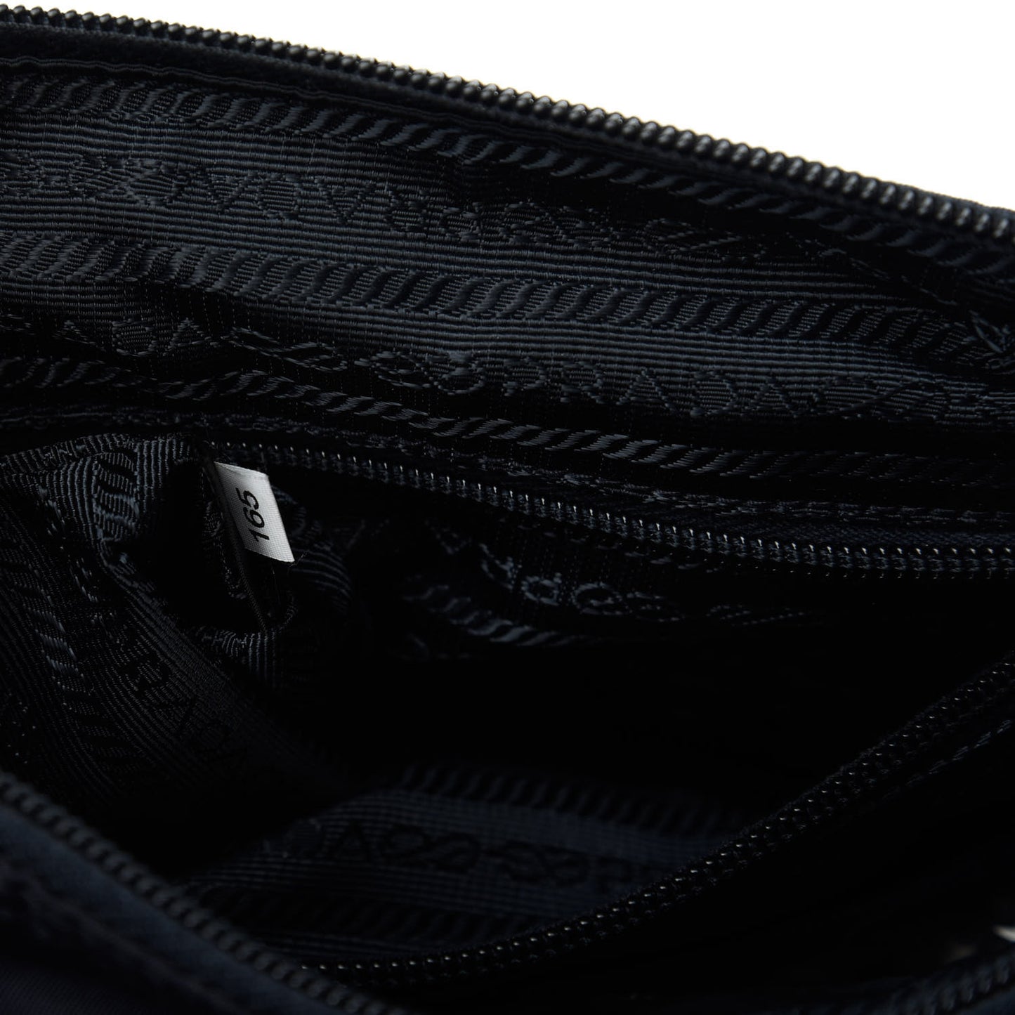 Tessuto Nylon Saffiano Messenger Bag Baltico