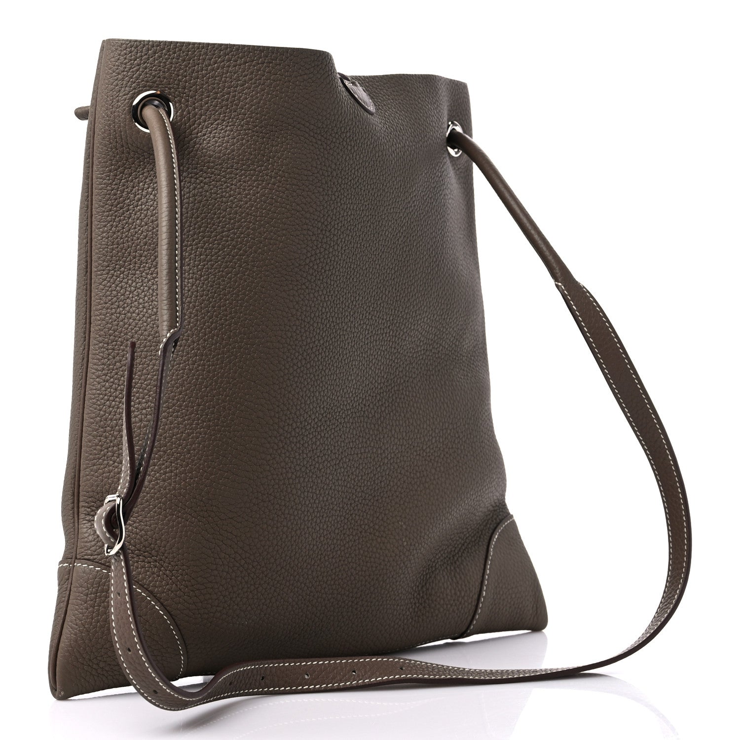 Hermes Taurillon Clemence SilkyCity 33 Etoupe 3 of 8