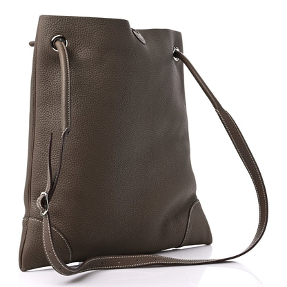 Hermes Taurillon Clemence SilkyCity 33 Etoupe 3 of 8