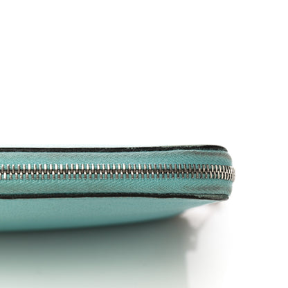 Hermes Epsom Silk'In Wallet Bleu Atoll Rose Tyrien 12 of 15