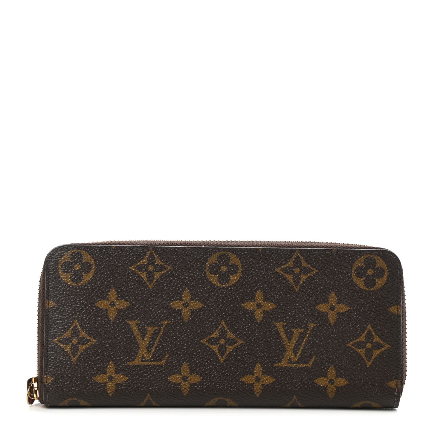 Monogram Clemence Wallet Fuchsia