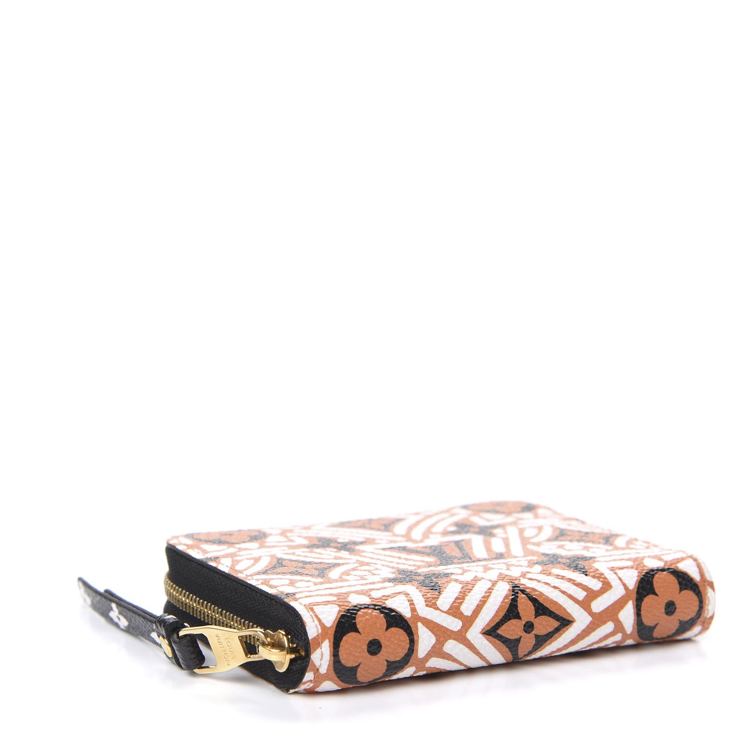 Louis Vuitton Monogram Giant Crafty Zippy Coin Purse Creme Caramel 3 of 7