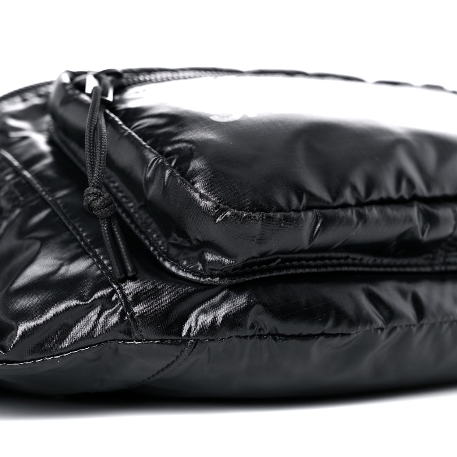 Saint Laurent Nylon Logo Ripstop Body Belt Bag Black 8 of 9