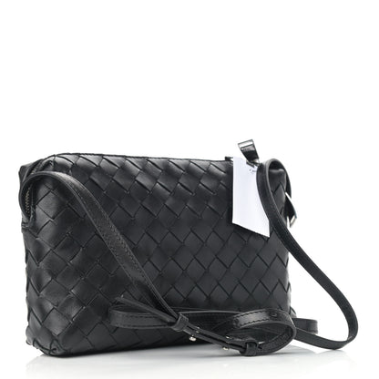 Bottega Veneta Nappa Intrecciato Nodini Mini Crossbody Black 3 of 9