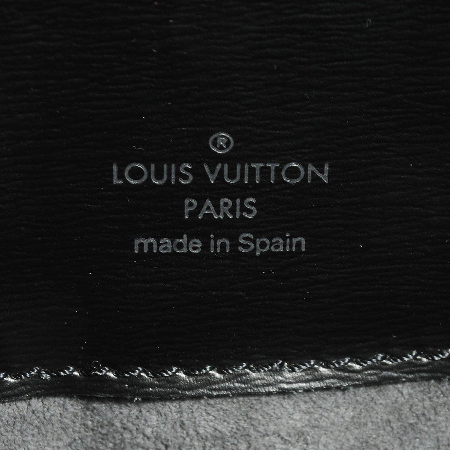 Louis Vuitton Epi Cluny Black 6 of 7