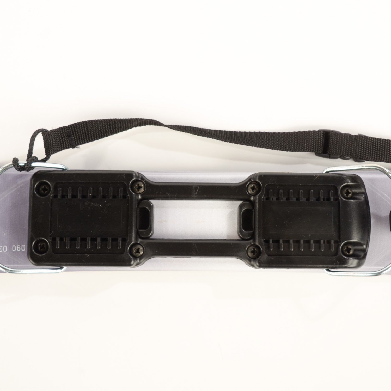 Chanel Snow Skis With Case White Grey 6 of 9