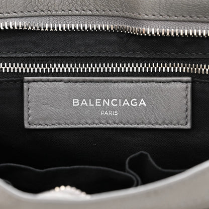Balenciaga Chevre Silver Metallic Edge Hardware S City Gris Acier 7 of 10