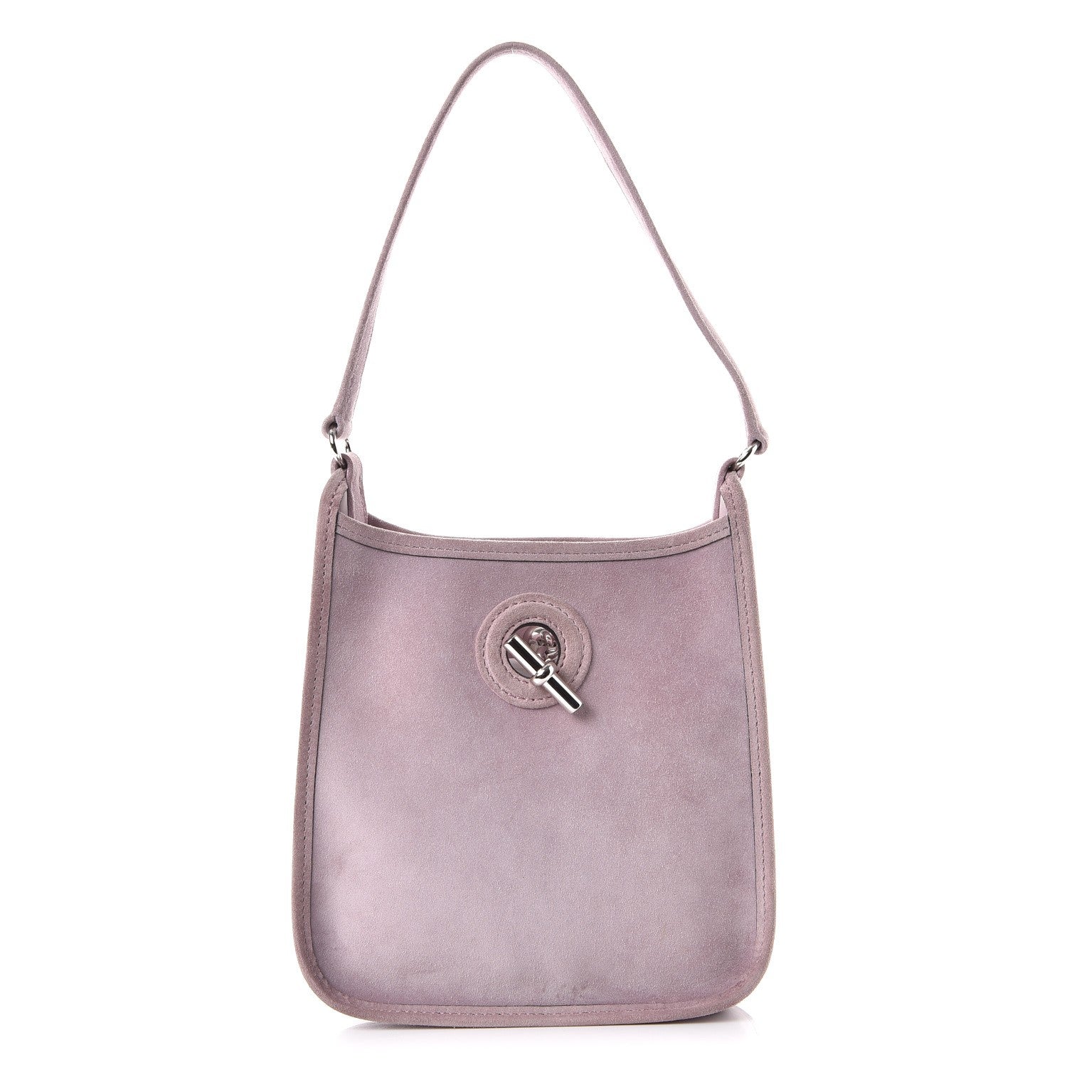 Hermes Veau Doblis Suede Vespa TPM Lilac 1 of 8