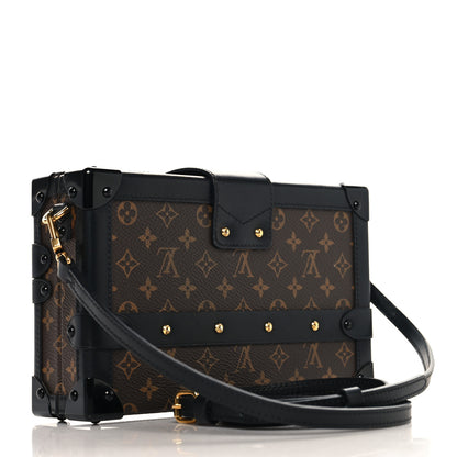 Louis Vuitton Monogram Petite Malle Black 3 of 10