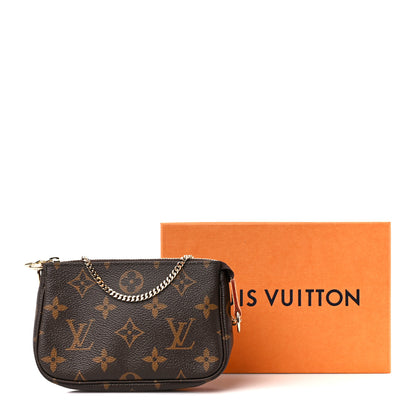Louis Vuitton Monogram Mini Pochette Accessories 3 of 11