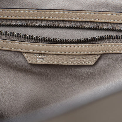 Celine Drummed Calfskin Mini Luggage Dune 17 of 18