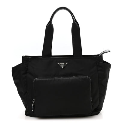 Prada Nylon Vela Baby Bag Black 1 of 12