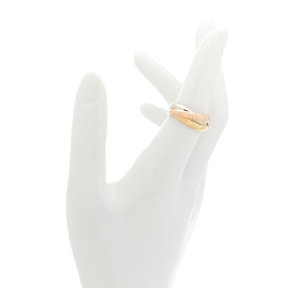 Cartier 18K Pink Yellow White Gold Classic Les Must De Cartier Trinity Ring 52 6 4 of 11