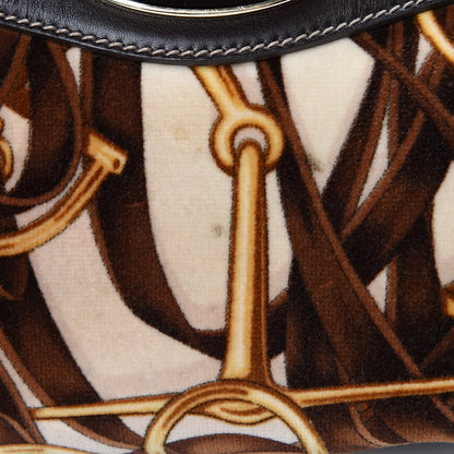 Gucci Velvet Large Horsebit 85th Anniversary Hobo Brown 10 of 10