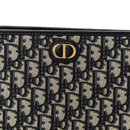Christian Dior Oblique 30 Montaigne Pouch Blue 8 of 8