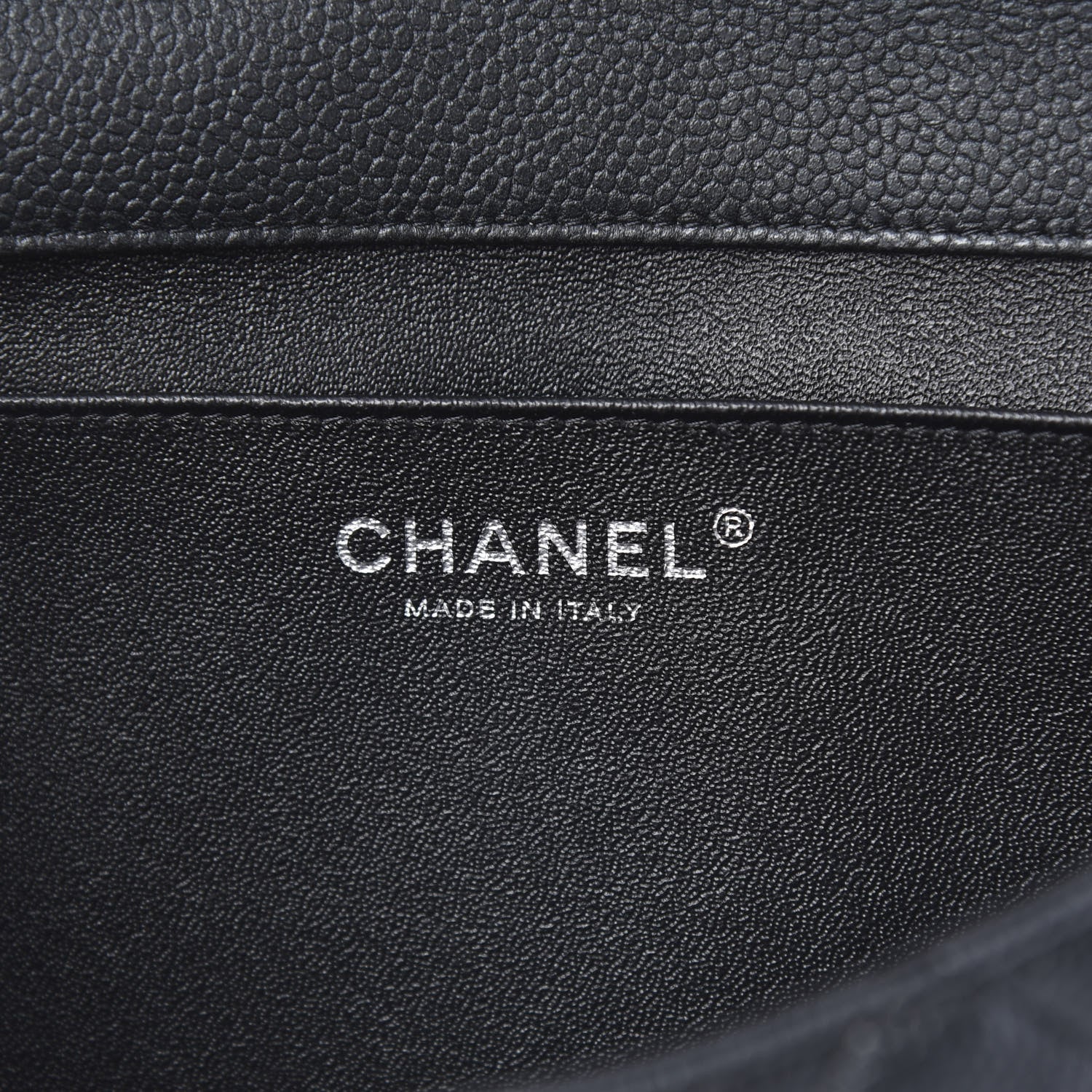 Chanel Caviar Quilted Clutch With Chain Flap Black 6 of 11