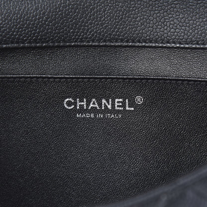 Chanel Caviar Quilted Clutch With Chain Flap Black 6 of 11