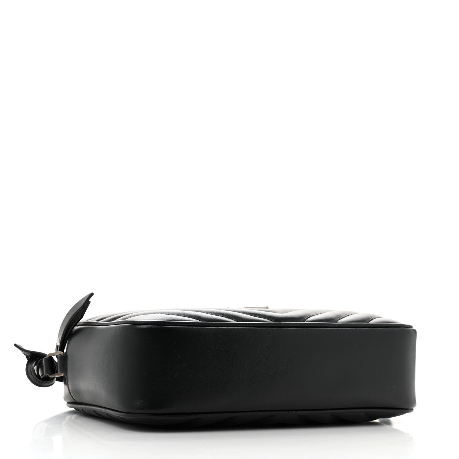Saint Laurent Calfskin Matelasse Monogram Lou Camera Bag Black 4 of 11