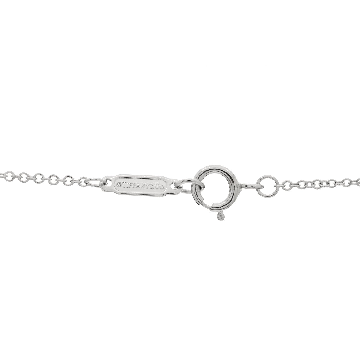 Tiffany Platinum Diamond Mini Paper Flowers Cluster Pendant Necklace 4 of 5