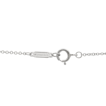 Tiffany Platinum Diamond Mini Paper Flowers Cluster Pendant Necklace 4 of 5