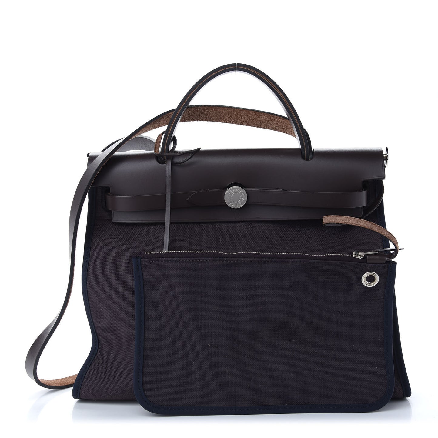 Military Toile Vache Hunter Herbag Zip PM 31 Prune Noir Marine