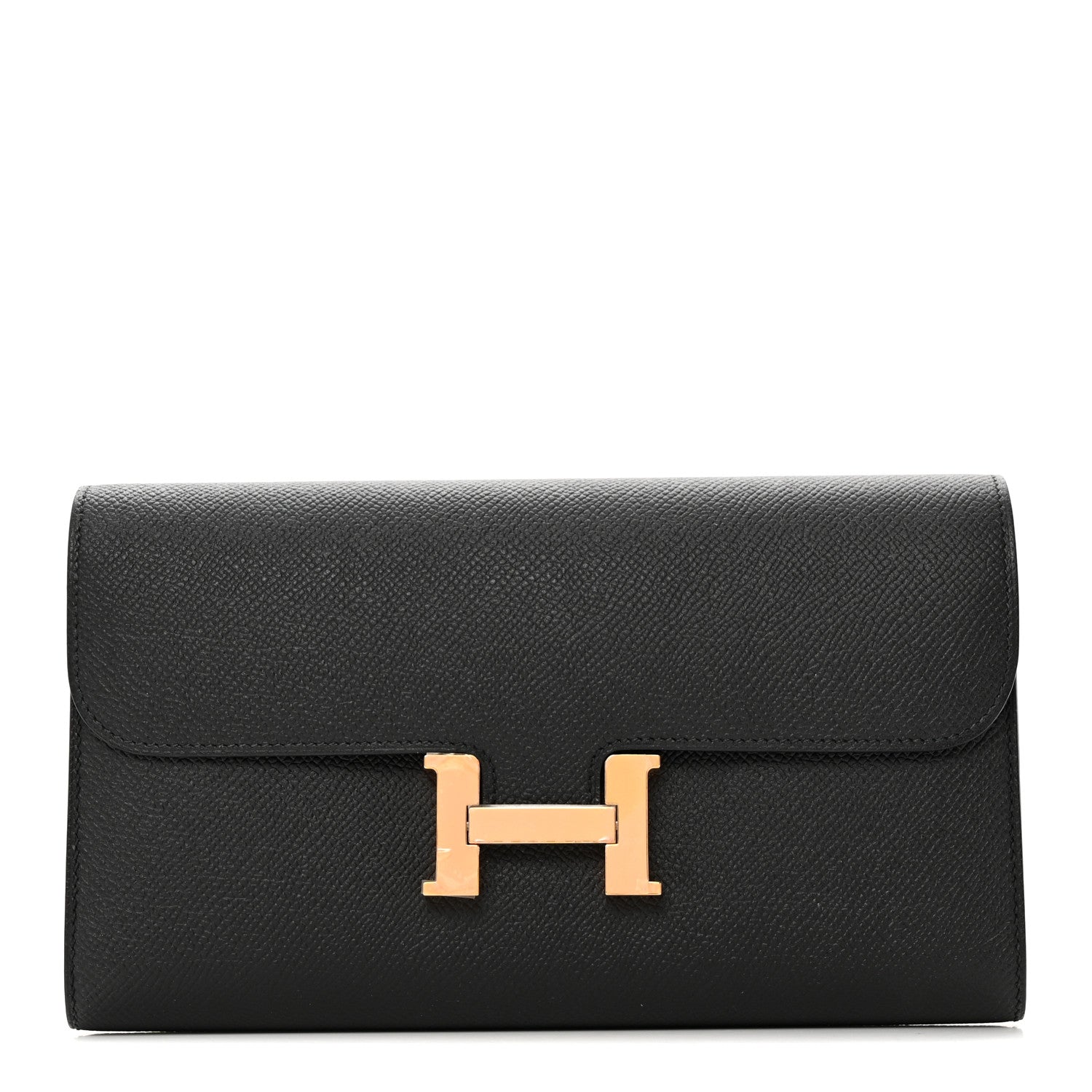 Hermes Epsom Constance Long Wallet Black 1 of 8