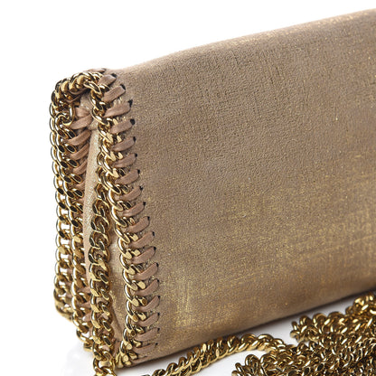 Stella McCartney Shaggy Deer Falabella Crossbody Bag Gold 13 of 15