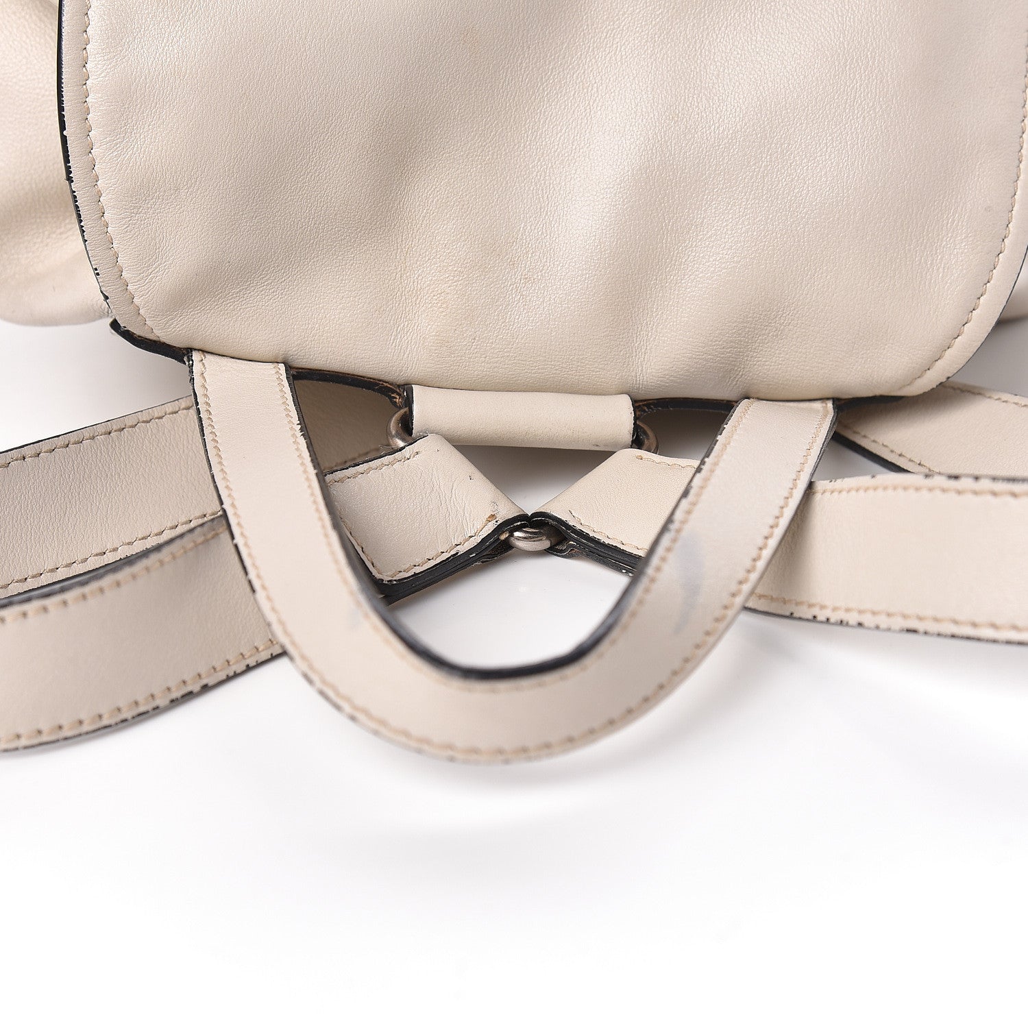 Prada Nappa Cinch Backpack Talco 15 of 21