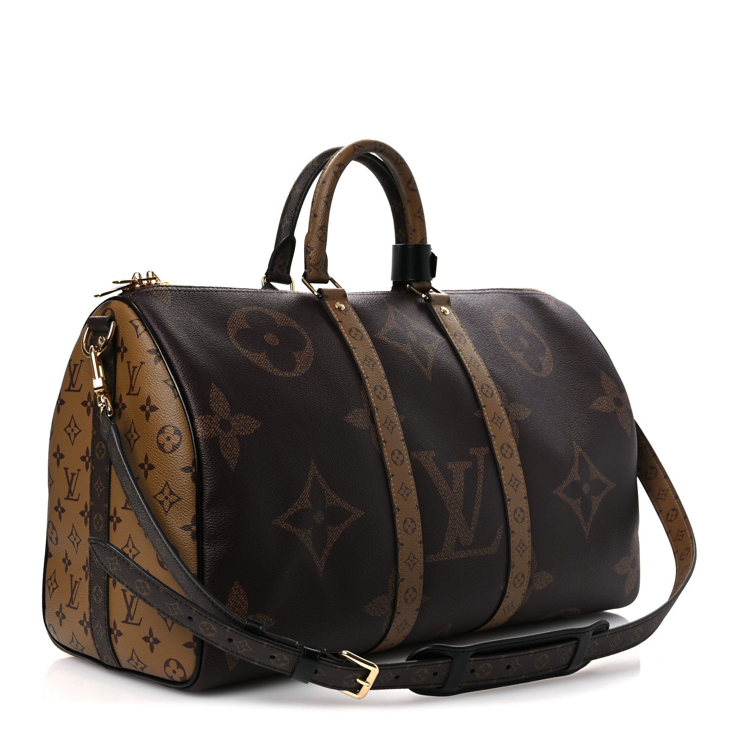 Louis Vuitton Reverse Monogram Giant Keepall Bandouliere 45 3 of 9
